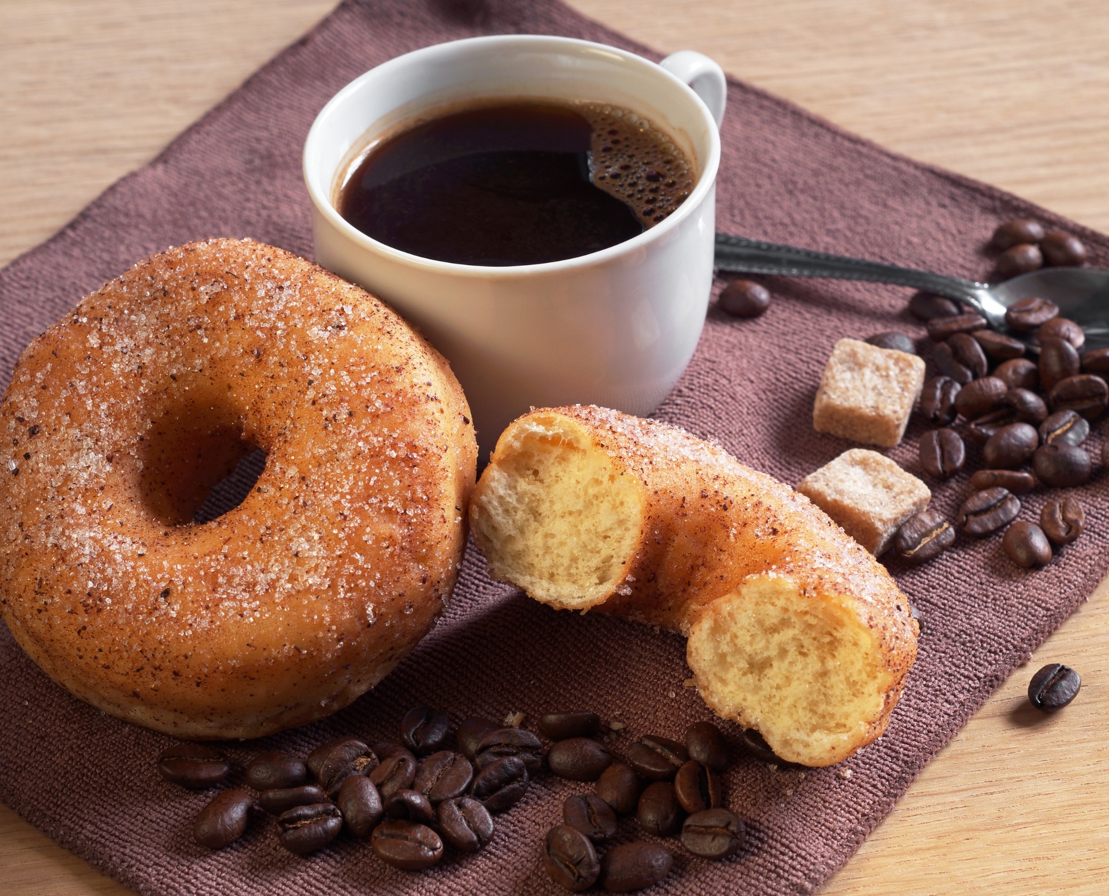 coffee & doughnuts